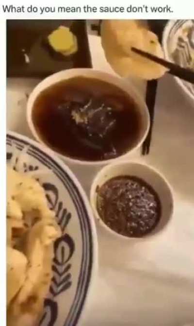 Sauce no work :(