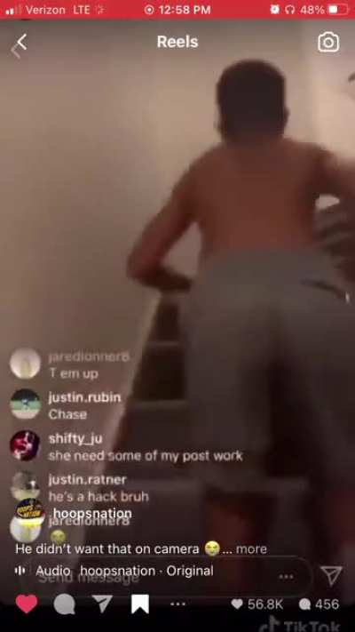 When Bruce gets dunked on by Davis in the next amp vid......