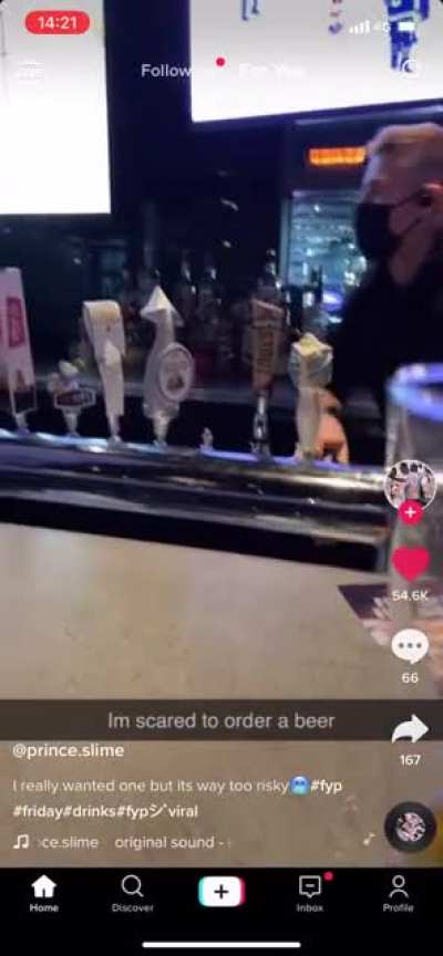 That&rsquo;s one way to serve drinks&hellip;.