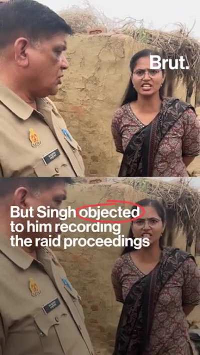 "RESPECT WOMEN" - says UP's Lady Commissioner after her Raging Outbursts of Violence.