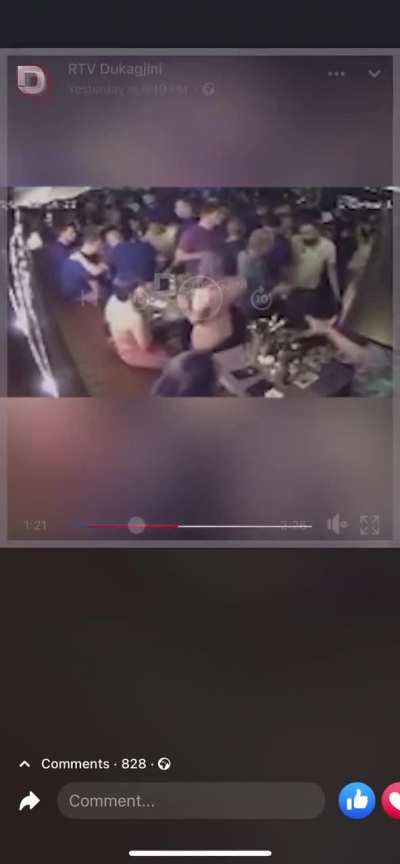 Mafia shootout in Kosovo, August 2023 which left 1 dead and 20 injured