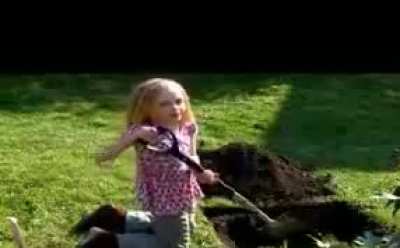 Why you digging such a big hole
