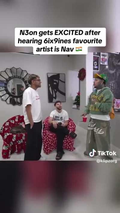 6ix9ine says that he used to listen to "on my own" by nav a lot on stream with n3on, adin ross, and ben da donnn. 🐐