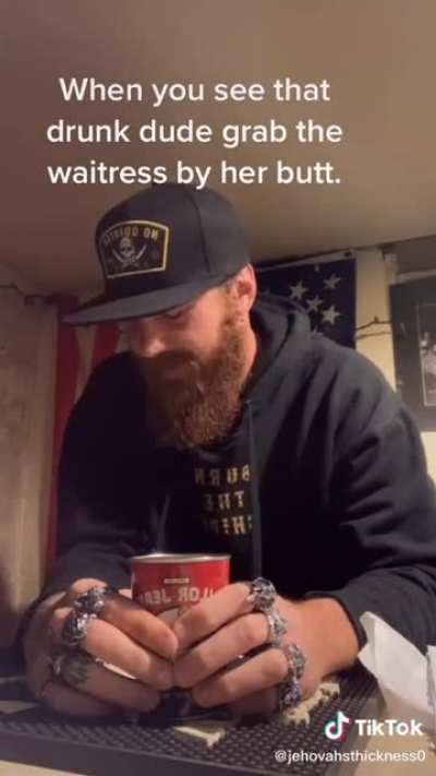 Who&rsquo;s scared of a middle aged man who spent his life savings on cheap biker rings and wears snapbacks?
