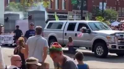 9/11 parade float