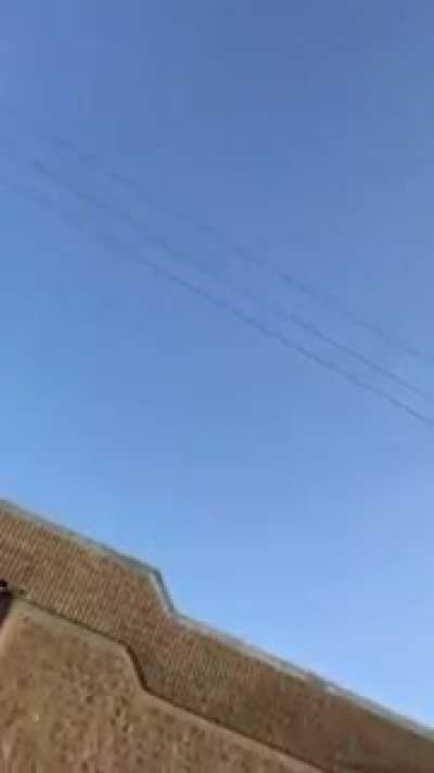 Weird lights over Los Angeles the other day