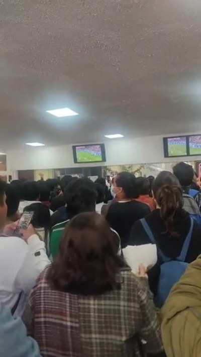 Today during mexico's match versus poland.