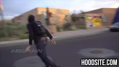 3 Guys Fight, But One Has a Gun