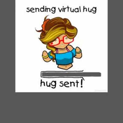 Sending you a virtual hug and something more ( ͡&deg; ͜ʖ ͡&deg;)