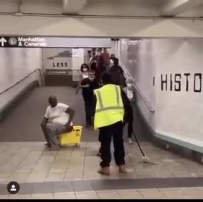 He took his chance