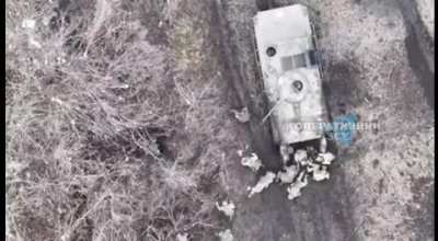 Surroundings of Pervomaisk, the UAF&rsquo;S 59 OMPBr stopped the creeping offensive of the occupiers. Date unknown. Music from source.