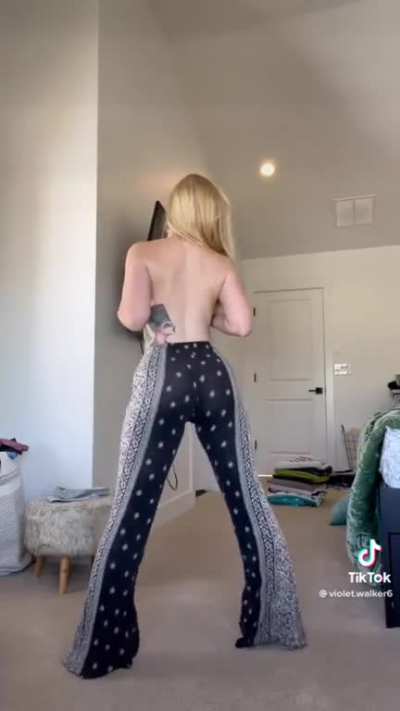 Topless flare pants? Violet.walker6