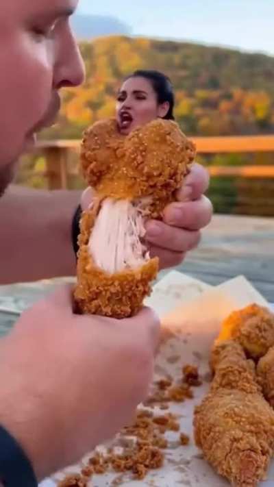 Mmm... So crispy