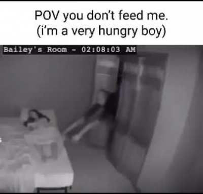 i&rsquo;m a very hungry boy🤤