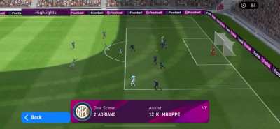 Beats deligt with ease and his cannon is godly. Never let Adriano cut in like that lmao
