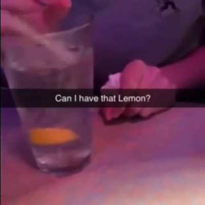 a lemon