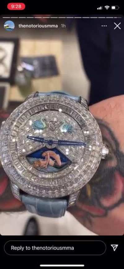 Conor McGregor&rsquo;s New Watch