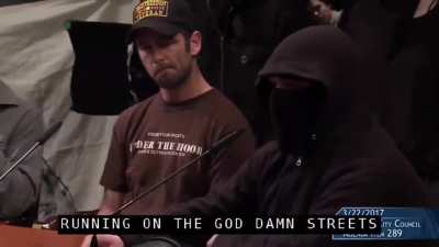 Portland Antifa addresses the city council and threaten Mayor Wheeler with insurrection
