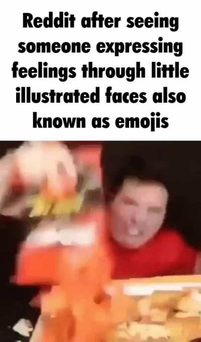 Seriously you guys are annoying af when you downvote just because a silly little cartoon has a face 😠