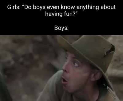 Boys having fun!