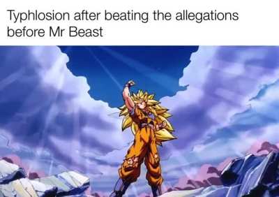 The fact that more people ran to defend a Pok&eacute;mon than Mr Beast proves that the world is truly healing. 