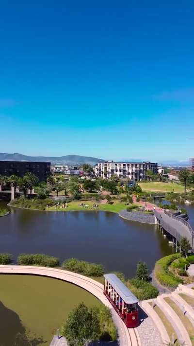 The Century City Tram operates on Saturdays and Sundays, linking the lush Ratanga Park with Intaka Island, taking you along scenic canals and waterways. You&rsquo;ll pass iconic sights and art installations, beautiful gardens and green spaces.