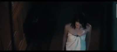 Lauren Cohan towel scene (The boy- part.2)