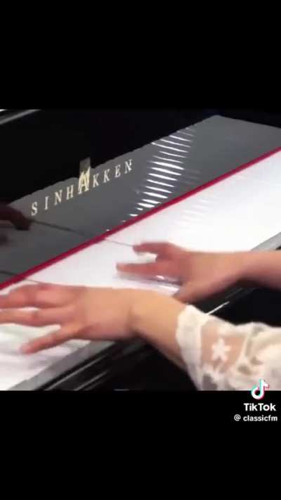 all white keys