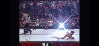 Ivory getting stripped down to a skimpy thong and jobbing to senior citizens. Just pitiful.