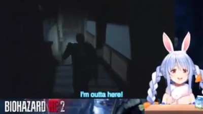 i gently open the door...