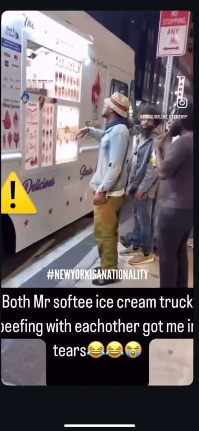 In the heights Piragua Guy vs Mr. softee guy alternate scene (2019)
