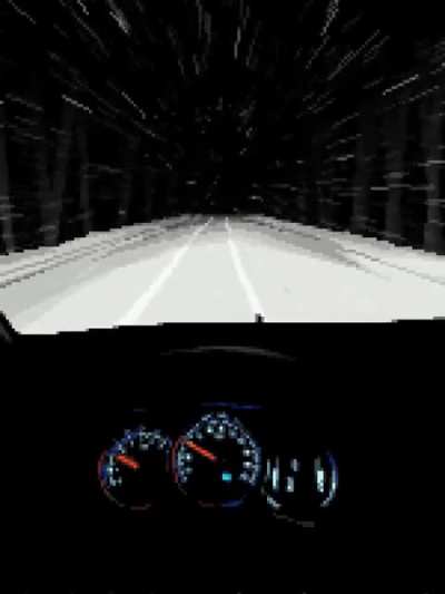 [OC] Drive in a blizzard