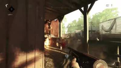 Fighting Close Quarter in Hunt: Showdown be like: