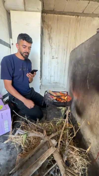 This meal has become a dream for all residents of the Gaza Strip.