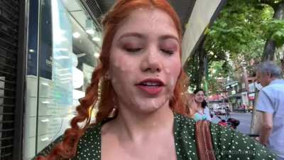 Bukkake walk