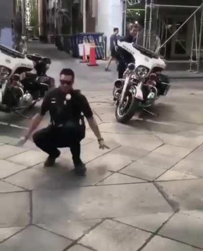 Now that's police brutality