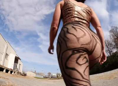Your mom goes to the basketball court where the local thugs gather. You live in a bad neighborhood, it's too dangerous for weaklings like you. Your mom had to forget about pride because the only way to protect you is to be a slut for your bullies.