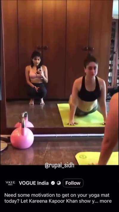 Her gym look 🤌