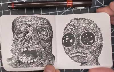 A tiny sketchbook I've been working in