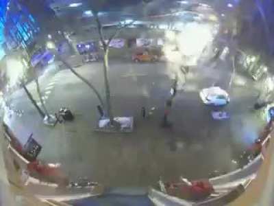 Eerie audio warning played before the blast in downtown Nashville