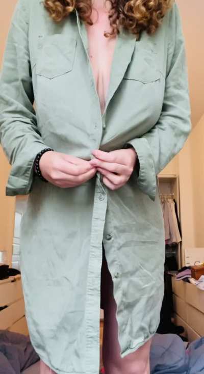 Delivery guy looked pretty happy when I was wearing only this&hellip;
