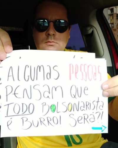 N&atilde;o d&aacute; postar no /r/Brasil ainda, ent&atilde;o vou deixar aqui.