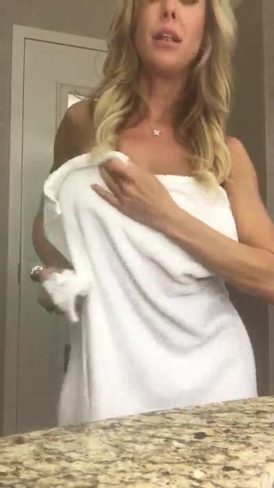 Towel drop :)