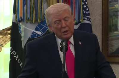 Trump claims that Iran gave him a present: “They gave us a present and the present arrived today. It was a very big present worth a tremendous amount of money. I’m not going to tell you what that present is but it was a very significant prize and they gav