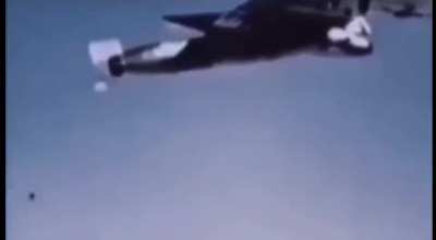 Video of when something goes wrong when dropping bombs/missiles