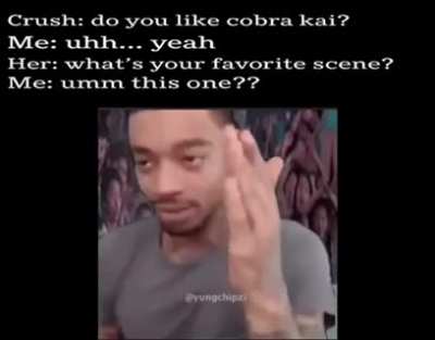 You know, I&rsquo;m something of a karate kid myself