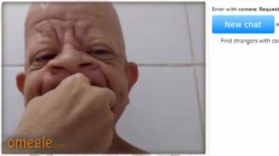 Bruce hops on Omegle