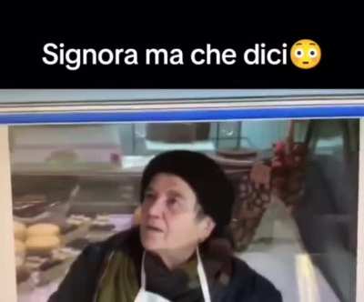 Ma che avete capito la signora stava dicendo negligenti&hellip;