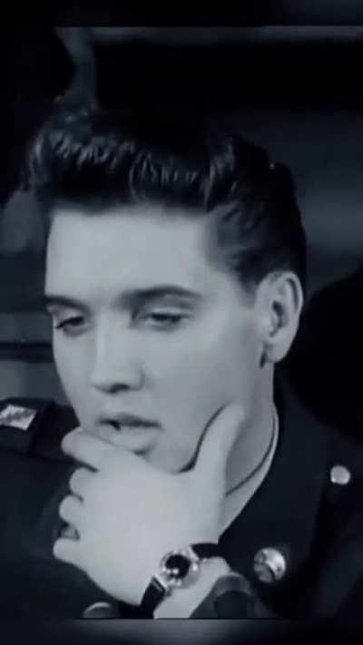 Elvis Presley being asked "Do army life change your mind about Rock n Roll" ,circa 1950s