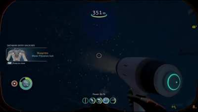 Reaper grabs my Seamoth, instantly destroys it, then leaves at light speed without elaborating further.